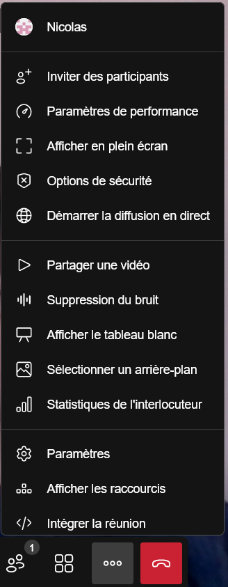 Options visioconférence en ligne Jitsi meet